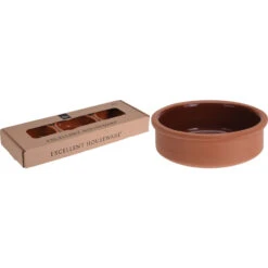 Excellent Houseware Tapasschalen Terracotta3 Stuks -Philips Verkoop 102 8083 3 1