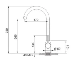 Franke Sets - Keukenset T29, OID 611-62 Tectonite Spoelbak, Zwart + FP 9000 Keukenkraan, Onyx NEW 114.0366.037 -Philips Verkoop 30b9b57772eefb74d0bf7117