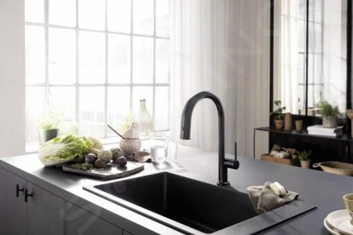 Hansgrohe Aqittura M91 - Keukenmengkraan Met Uittrekbare Uitloop En Filterfunctie, SBox, Mat Zwart 76800670 -Philips Verkoop 687cb8c985f11e81c2bb2838