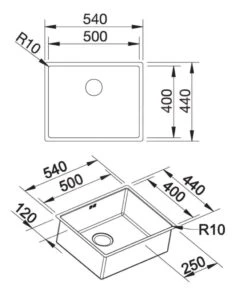 Blanco Claron 500 - Spoelbak, 540x440 Mm, Rvs 521577 -Philips Verkoop 72ae6f9c8f0b685259f268cf 1