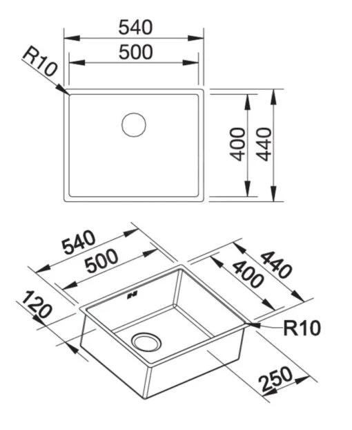 Blanco Claron 500 - Spoelbak, 540x440 Mm, Rvs 521577 -Philips Verkoop 72ae6f9c8f0b685259f268cf 1